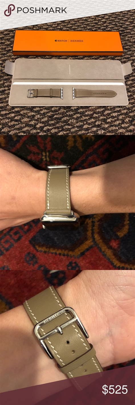 hermes etoupe apple watch band|hermes apple watch band cost.